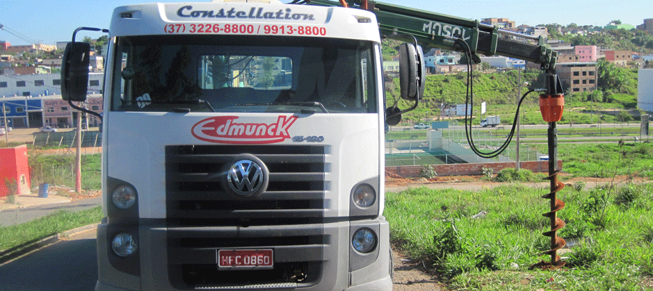 Perfuração de tubulão – Edmunck