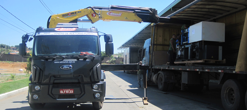 Movimentação de equipamentos – Edmunck